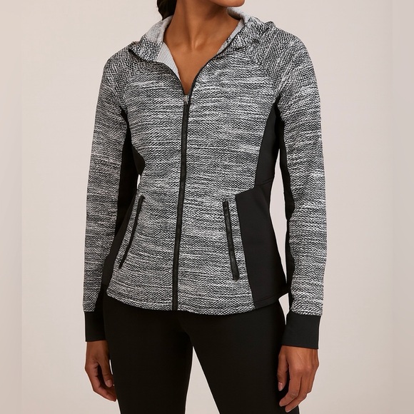 Marmot Jackets & Blazers - Marmot Women’s Zip-Up Hooded Jacket | Gray Black | Lightweight Activewear